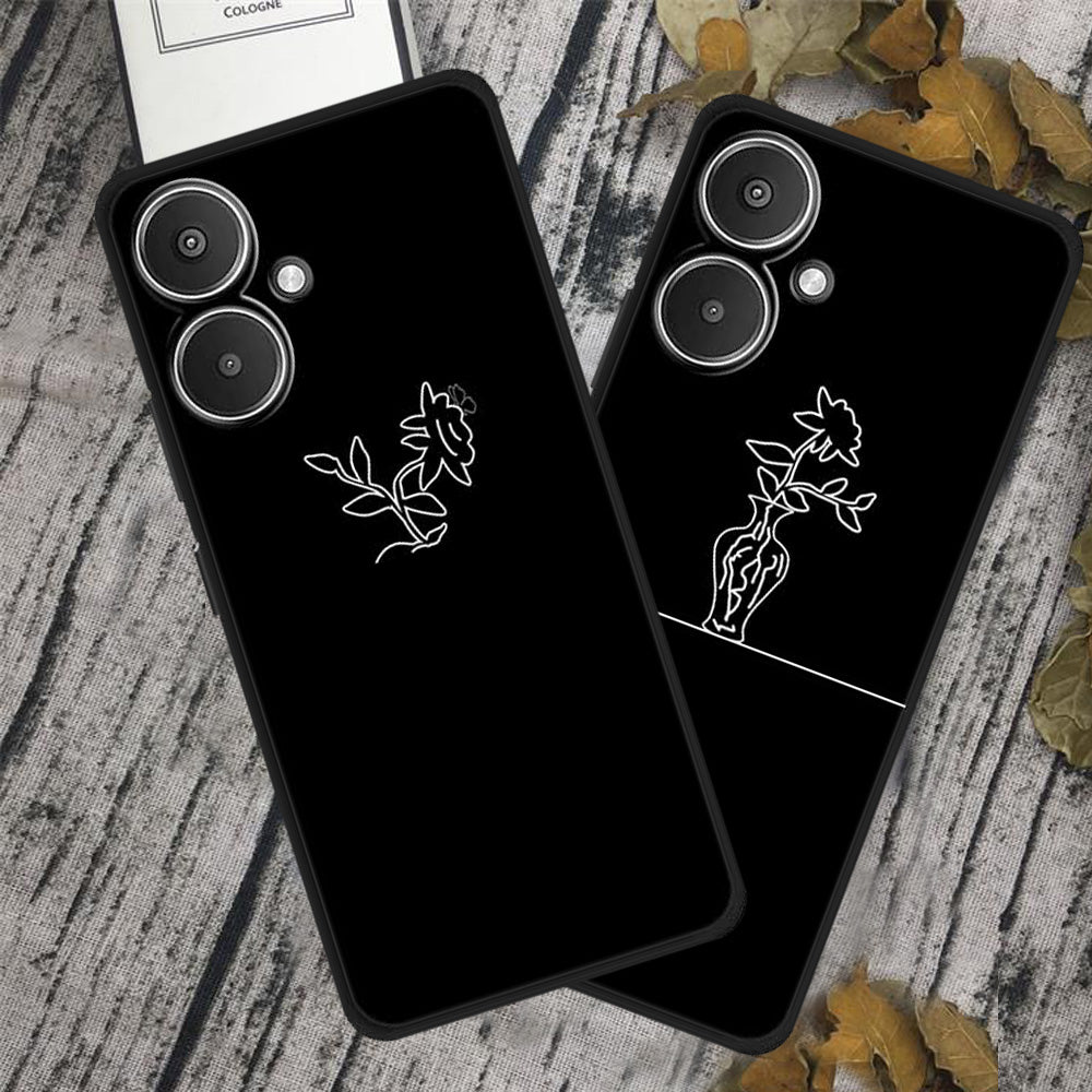 For Xiaomi Redmi 13C 5G / Redmi 13R 5G Case TPU Linear Pattern Printing Back Phone Cover For Xiaomi Redmi 13C 5G / Redmi 13R 5G Case TPU Linear Pattern Printing Back Phone Cover